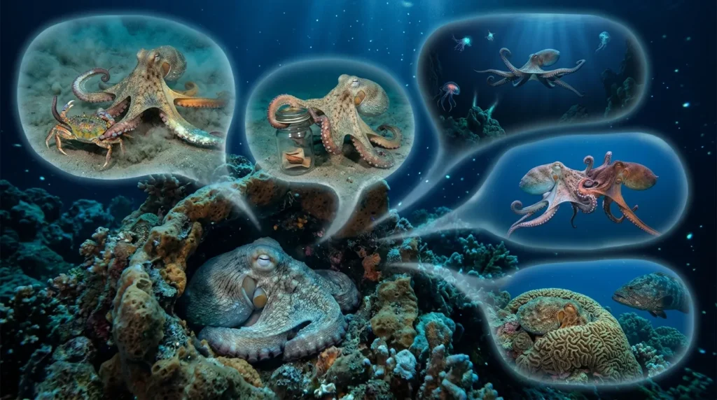 Different Octopus Dream Scenarios