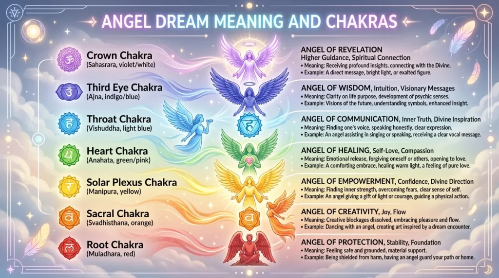 Angel Dream Meaning and Chakras