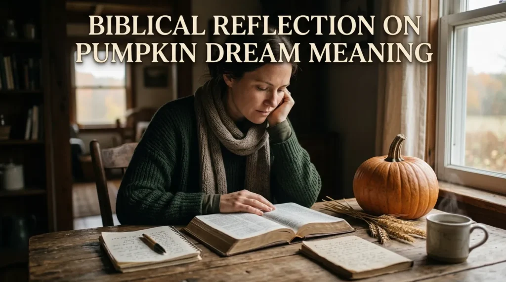 Biblical Reflection on Pumpkin Dream Meaning