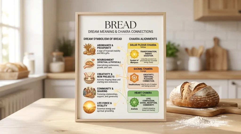 Bread Dream Meaning and Chakra Connections