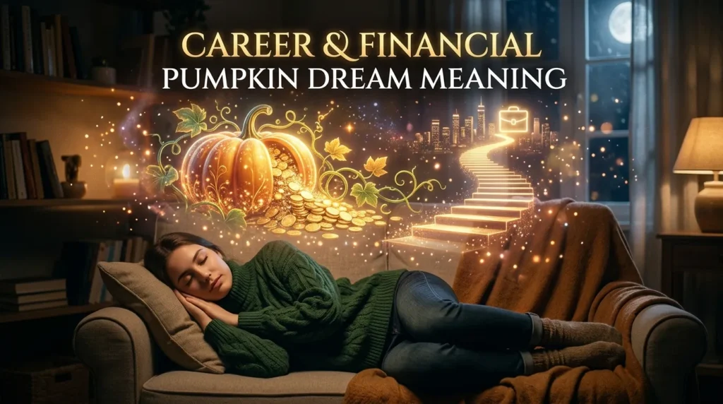 Career and Financial Pumpkin Dream Meaning