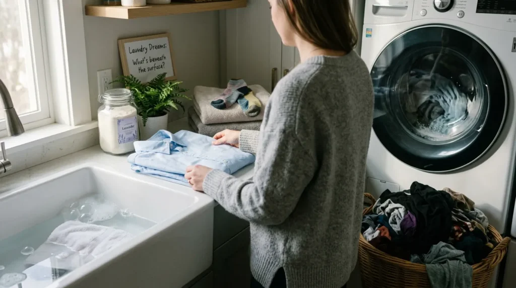 Common Laundry Dream Scenarios and Their Meanings