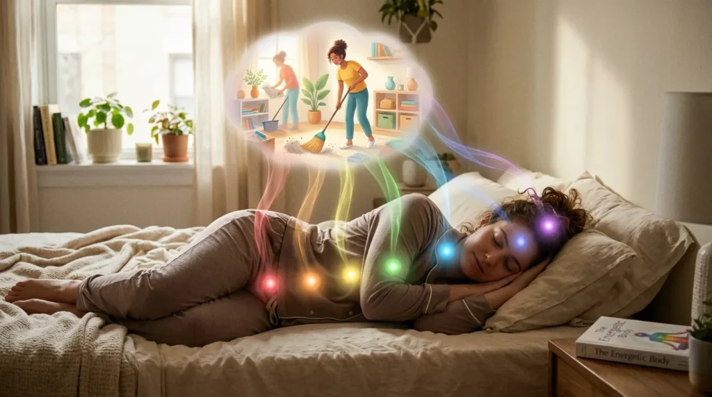 Connection Between Cleaning Dreams and Chakras