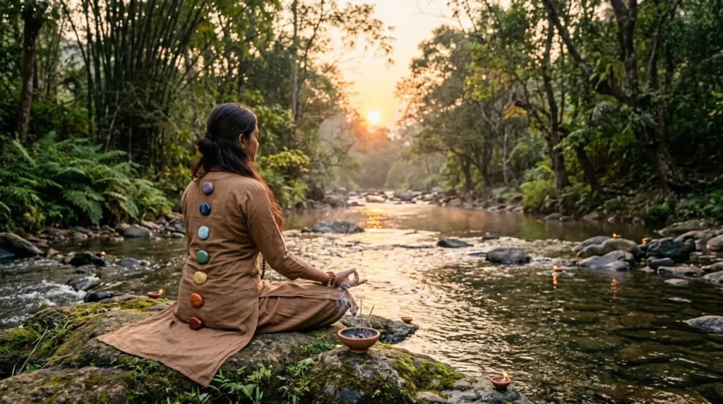 Connection Between River Dreams and Chakras