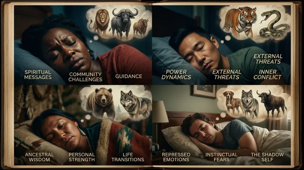 Cultural Interpretations of Animal Attack Dream Meaning