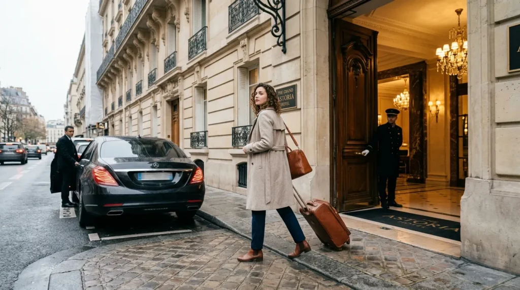 Dreaming About Leaving a Luxury Hotel
