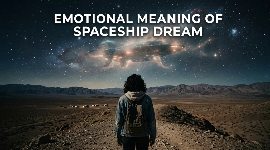 Emotional Meaning of Spaceship Dream