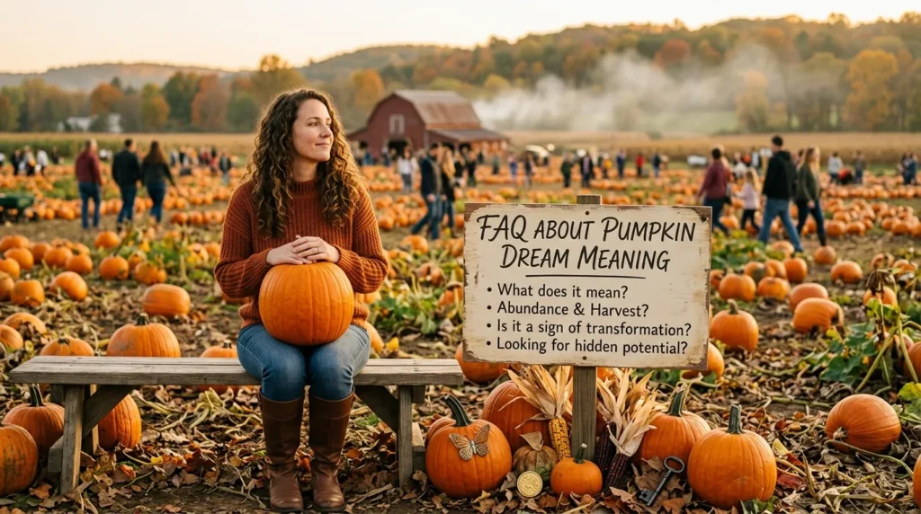 Frequently Asked Questions About Pumpkin Dream Meaning