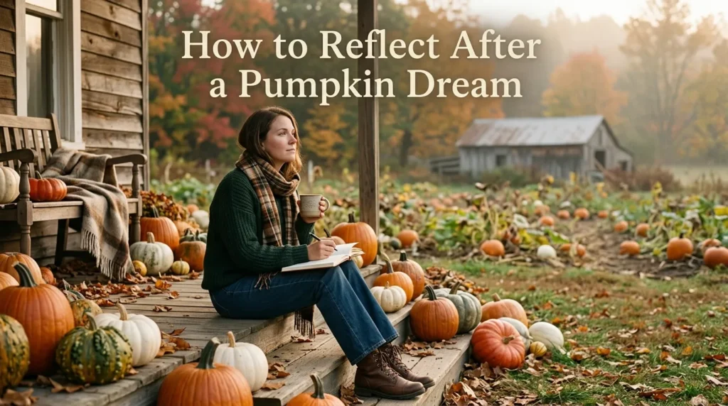 How to Reflect After a Pumpkin Dream