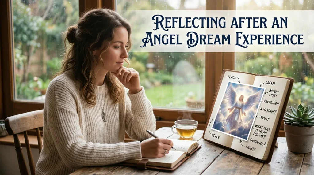 How to Reflect After an Angel Dream Meaning Experience