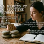 Spiritual Meaning of Dreaming About Number 4 Dream Meaning