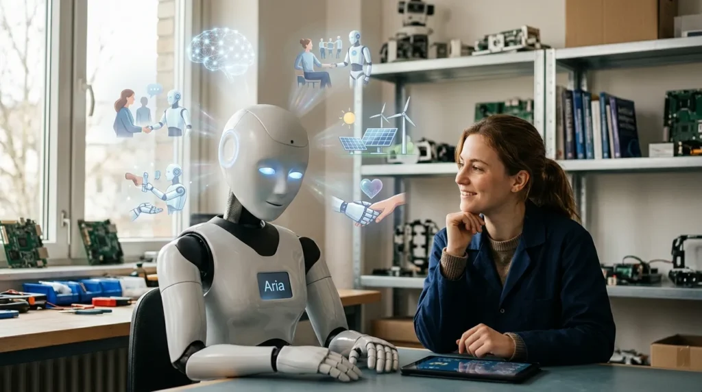 Positive Meanings of Robot Dreams