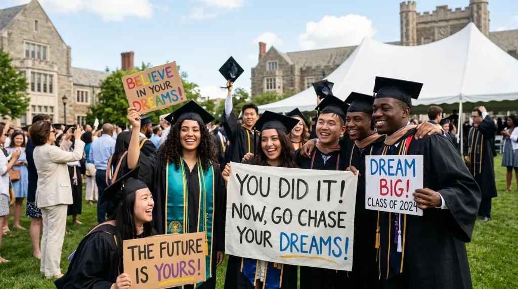 Positive Messages About Graduation Dreams