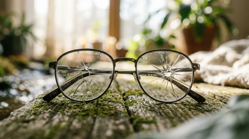 Positive Messages Hidden Within Broken Eyeglasses Dreams