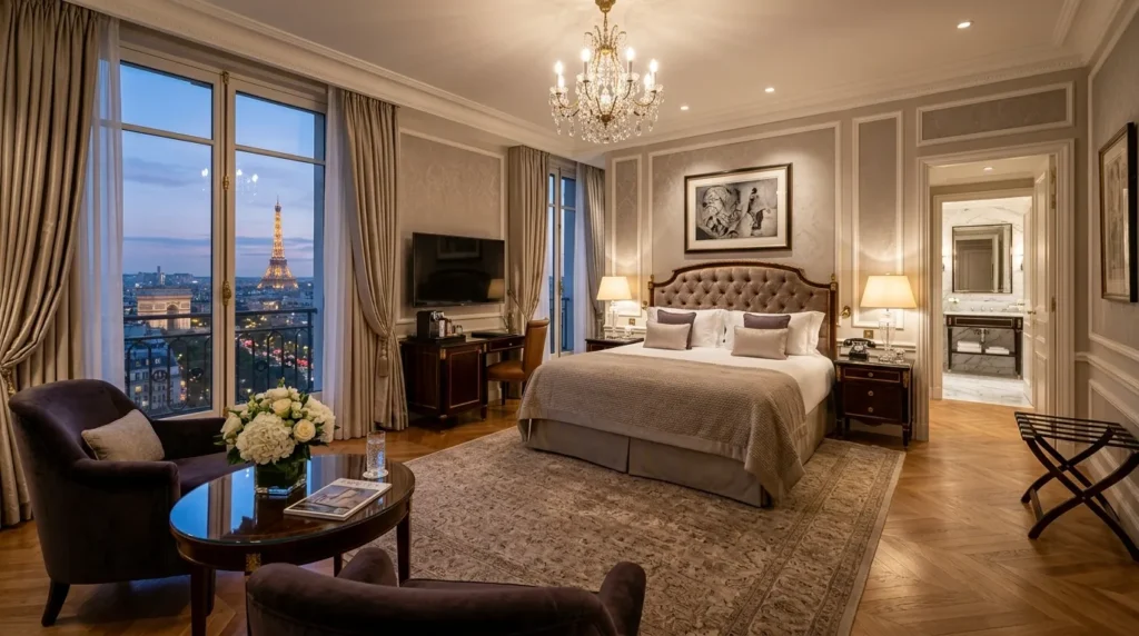 Rooms Inside the Luxury Hotel