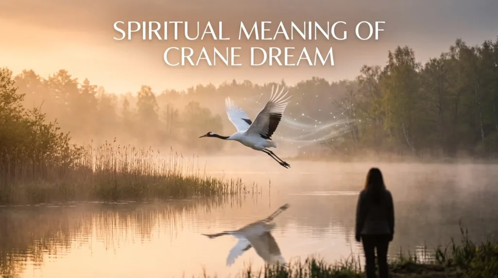 Spiritual Meaning About Crane Dream