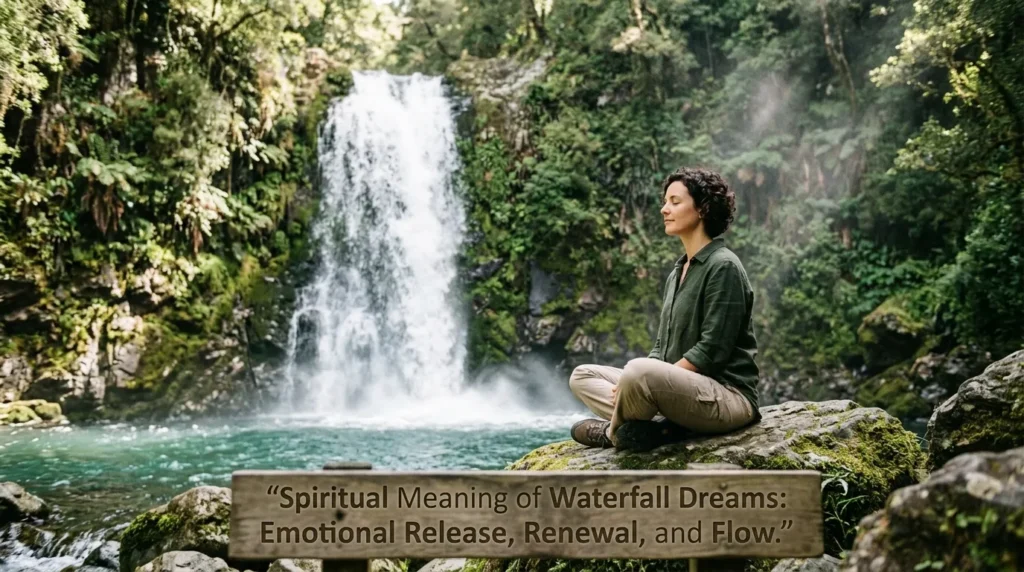 Spiritual Meaning of Dreaming About Waterfall in Dream Meaning