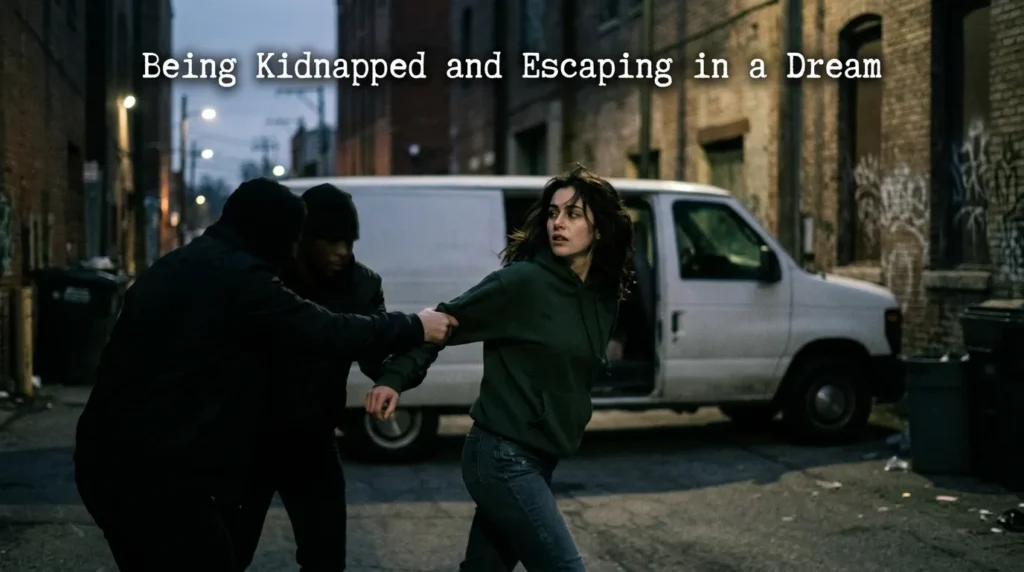 Being Kidnapped and Escaping in a Dream