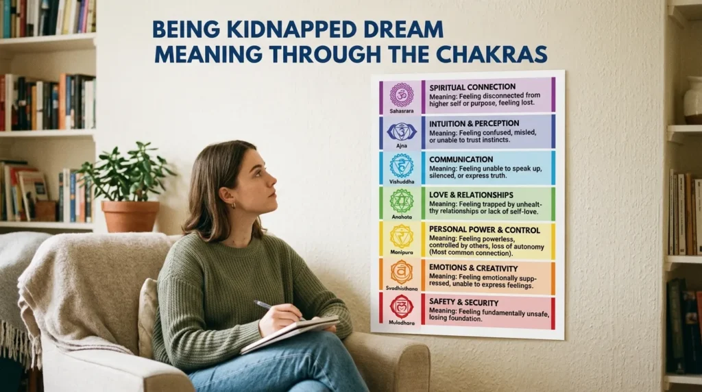 Being Kidnapped Dream Meaning Through the Chakras