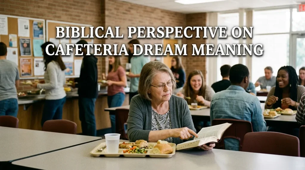Biblical Perspective on Cafeteria Dream Meaning
