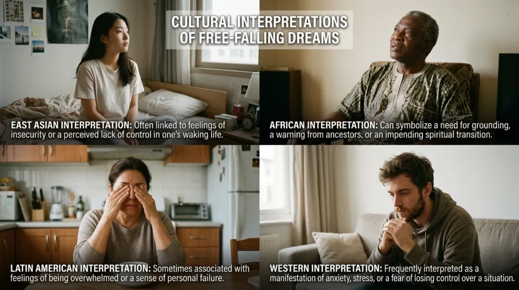 Cultural Interpretations of Free Falling Dream Meaning