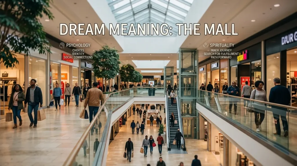 Dream Meaning Mall According to Psychology and Spirituality