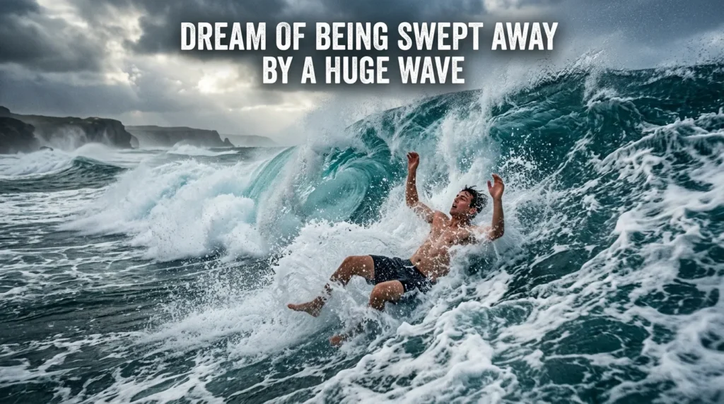 Dream of Being Swept Away by a Huge Wave