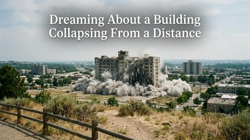 Dreaming About a Building Collapsing From a Distance