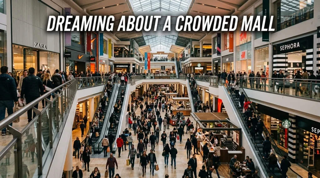 Dreaming About a Crowded Mall