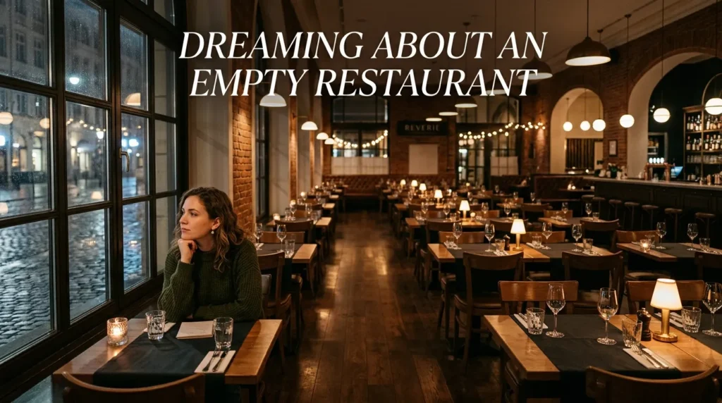 Dreaming About an Empty Restaurant