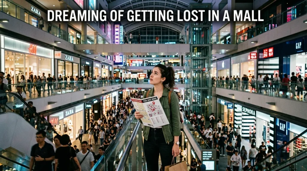 Dreaming of Getting Lost in a Mall