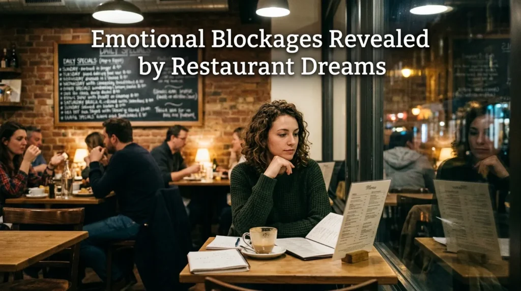 Emotional Blockages Revealed by Restaurant Dreams