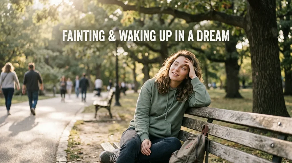 Fainting and Then Waking Up in a Dream