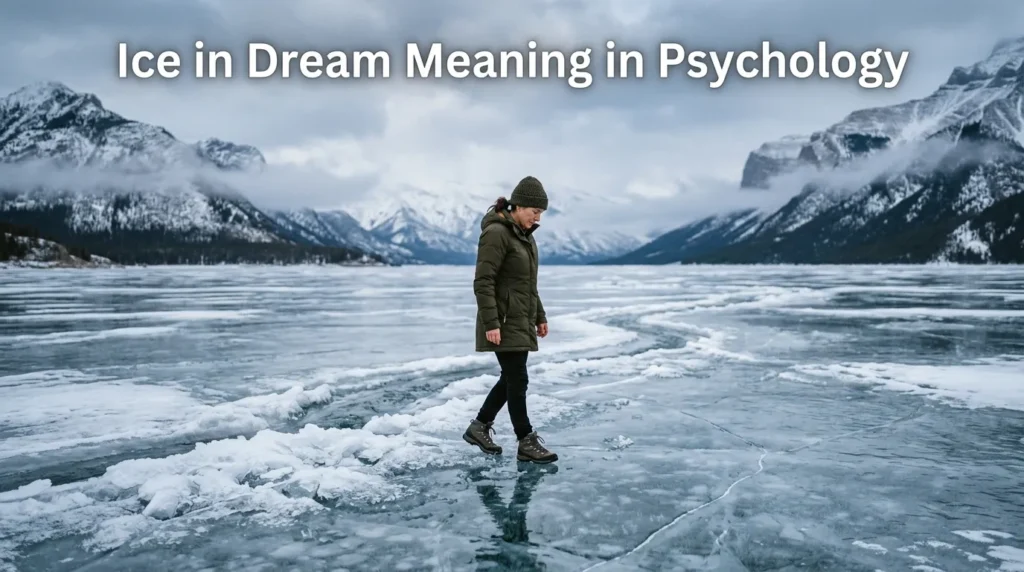 Ice in Dream Meaning in Psychology
