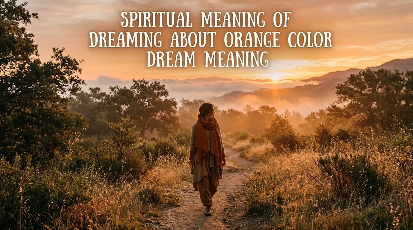 Orange Color Dream Meaning