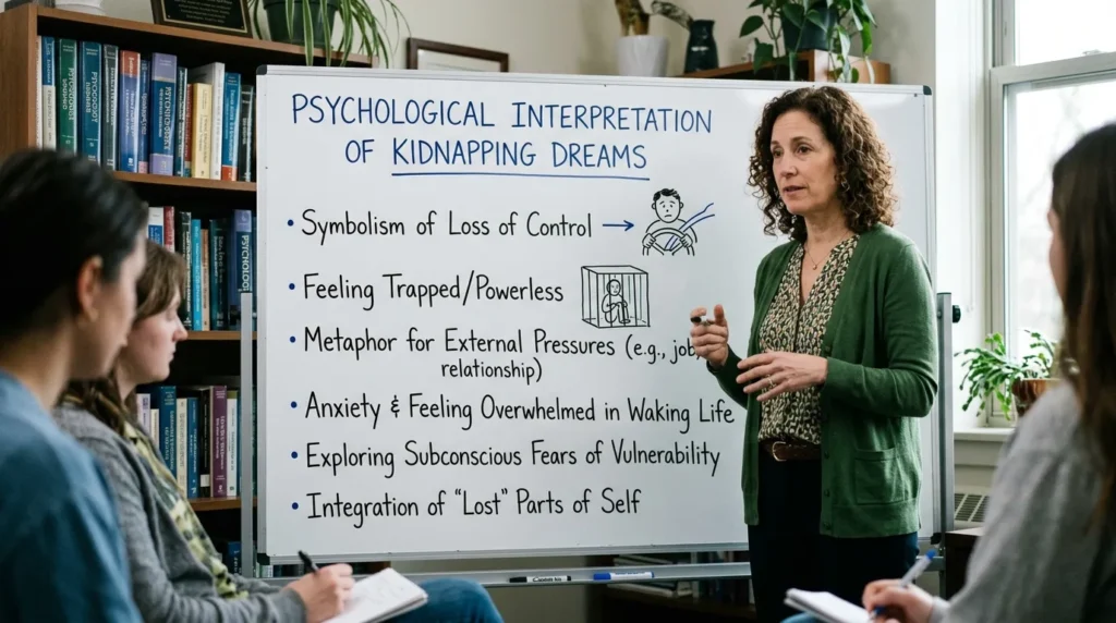 Psychological Interpretation of Being Kidnapped Dreams