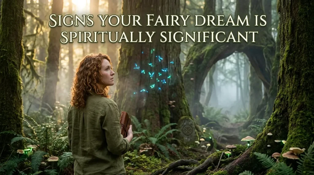 Signs Your Fairy Dream Is Spiritually Significant