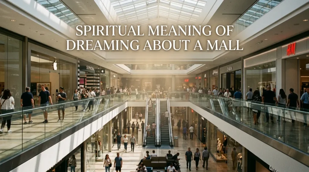 Spiritual Meaning of Dreaming About a Mall