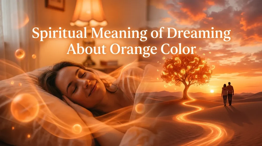 Spiritual Meaning of Dreaming About Orange Color