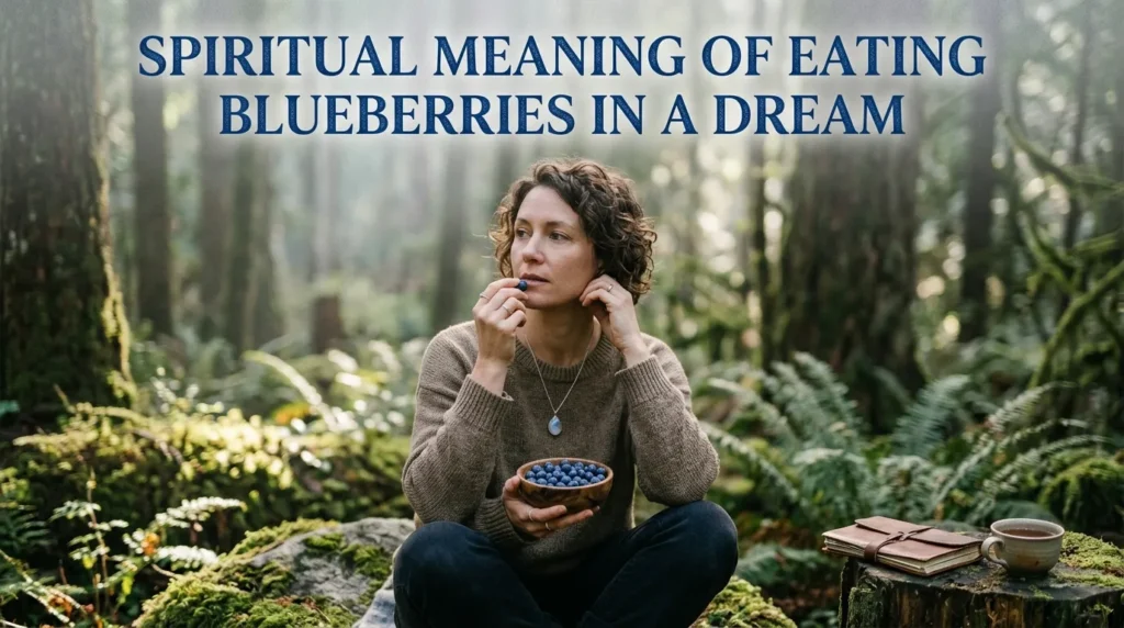 Spiritual Meaning of Eating Blueberries in a Dream