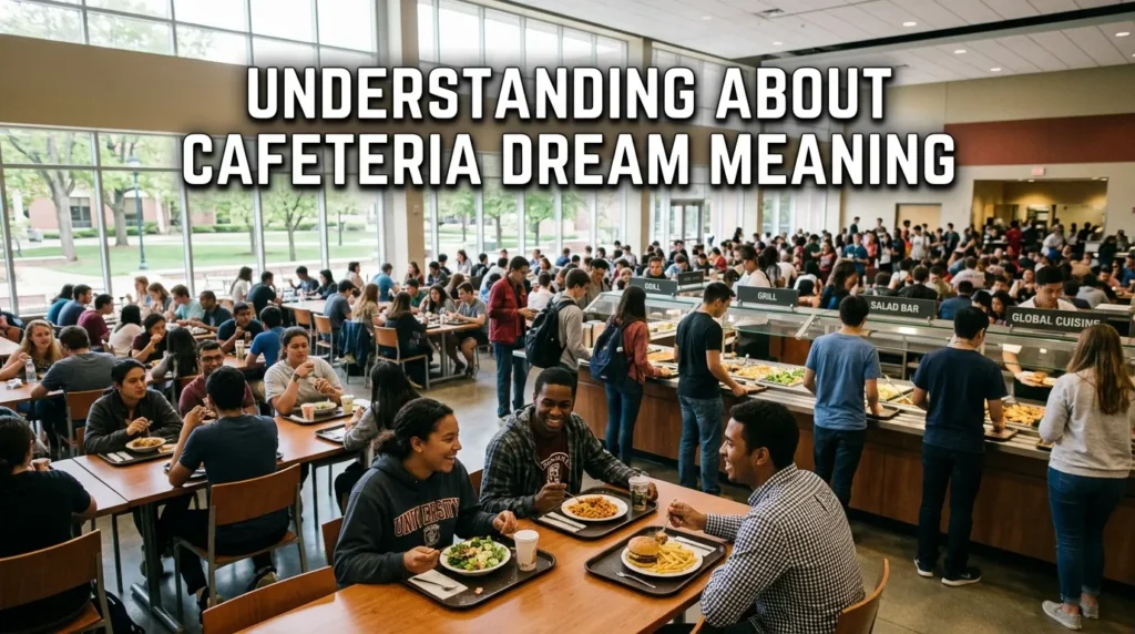 Understanding About Cafeteria Dream Meaning