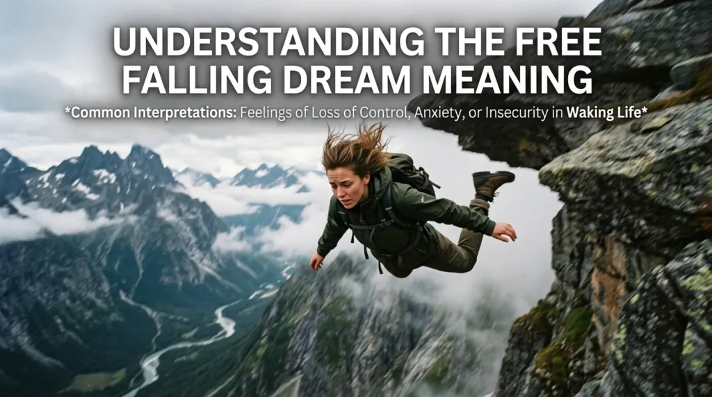 Understanding the Free Falling Dream Meaning