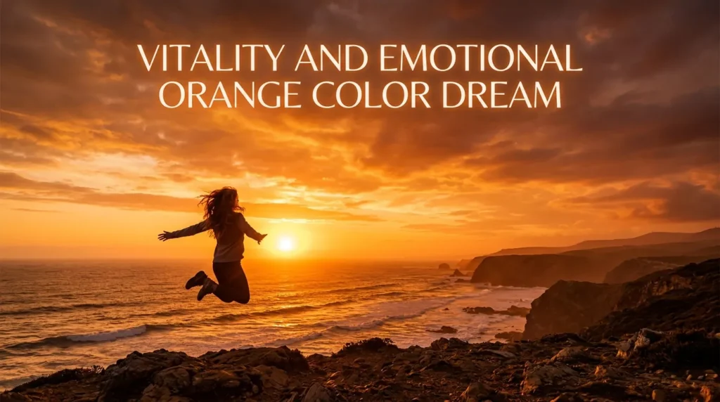 Vitality and Emotional Orange Color Dream
