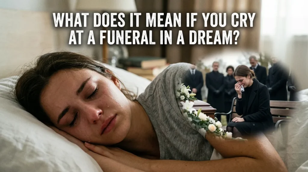 What Does It Mean If You Cry at a Funeral in a Dream?