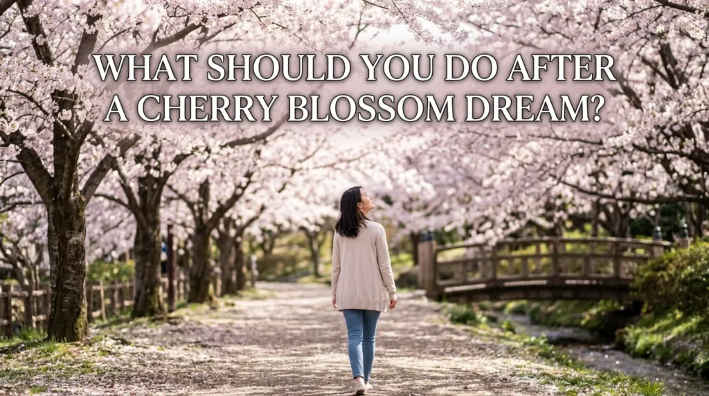What Should You Do After a Cherry Blossom Dream?