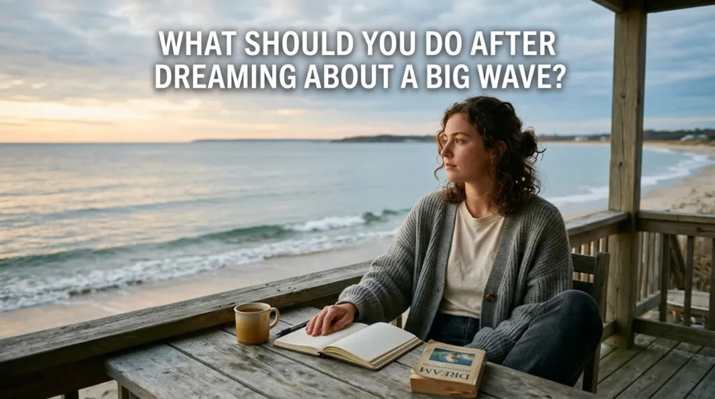 What Should You Do After Dreaming About a Big Wave?
