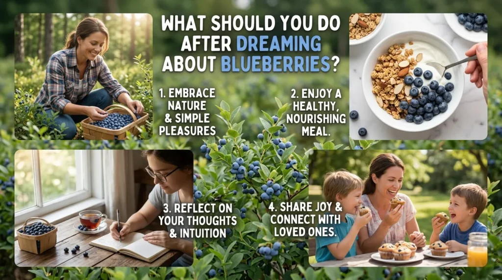 What Should You Do After Dreaming About Blueberries?