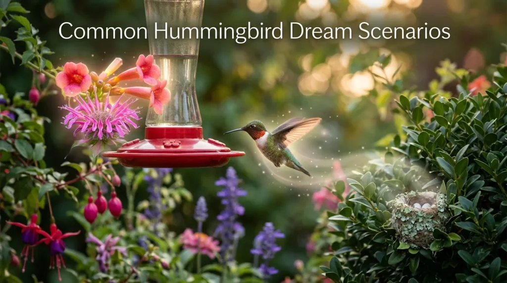 Common Hummingbird Dream Scenarios