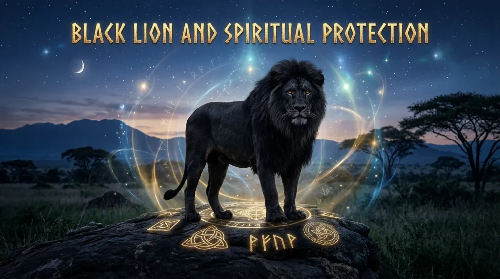 Black Lion and Spiritual Protection