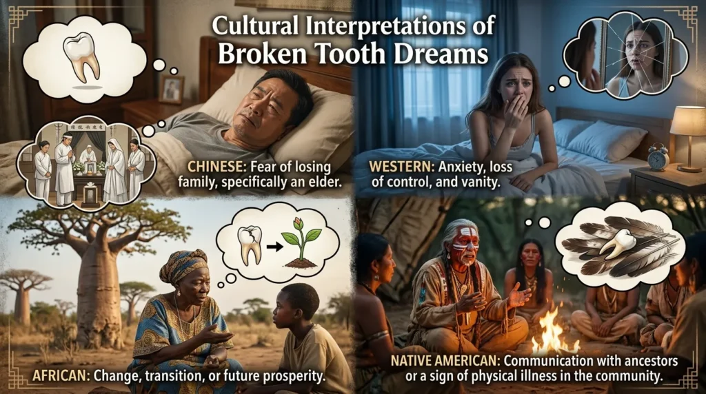Cultural Interpretations of Broken Tooth Dreams